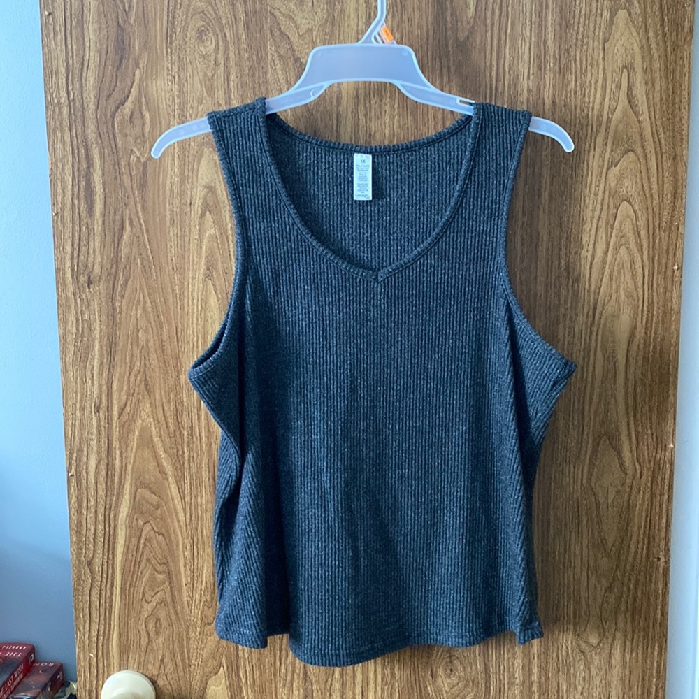 3/$20 Grey knit sweater vest